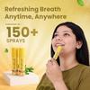Geofresh Ayurvedic Instant Mouth Freshener Spray 15g (2 - Cool Mint and 2 - Elaichi Flavoured) - Combo Pack of 4 view 2