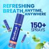 Geofresh Ayurvedic Instant Mouth Freshener Spray 15g (2 - Cool Mint and 2 - Elaichi Flavoured) - Combo Pack of 4 view 3
