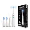 AGARO COSMIC Lite Sonic Electric Toothbrush For Adults With 6 Modes, 3 Brush Heads, 1 Interdental Head And Rechargeable With 3.5 Hours Charge Lasting Upto 25 Days, Power Toothbrush|White view 1