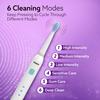 AGARO COSMIC Lite Sonic Electric Toothbrush For Adults With 6 Modes, 3 Brush Heads, 1 Interdental Head And Rechargeable With 3.5 Hours Charge Lasting Upto 25 Days, Power Toothbrush|White view 3