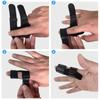 4 Pcs Trigger Finger Splints,Finger Brace,Finger Knuckle Immobilization,Broken Finger Protector, Broken Fingers Straightening,Arthritis Relief,Pain Relief,Fits Index Finger,Middle Finger,Ring Finger view 4