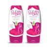 CLEAN & DRY| Daily intimate wash| Hygiene for Women, Vaginal Wash, Smooths Skin | Anti-Bacterial and prevents infections | Restores pH Balanace| No itching, Burning, white Discharge| 190ml pack of 2 view 1