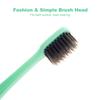 5Pcs FA ly Pack Soft Bristles Tooth Brushes Pure Color Binchoutan Elements Individually Wrapped Toothbrushes 5Pcs-Layfoo view 4