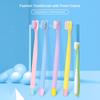 5Pcs FA ly Pack Fashion Color Toothbrushes Soft Bristles Ergono -Skidding Brush Handle Tooth Brushes 5Pcs-Layfoo view 4