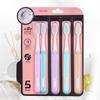 5Pcs FA ly Pack Toothbrushes Ultra Soft Bristles Ergono Brush Handle Tooth Brushes 5Pcs-Layfoo view 2