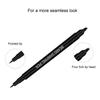 2pcs Beard Pencil Filler Kit Beard Pen and Beard Brush Moustache Filling Pen Waterproof Men Beard Makeup (Black) -Layfoo view 3