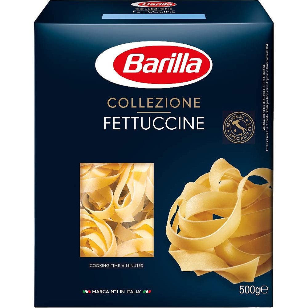 Barilla Pasta Fettuccine Durum Wheat, 500 grams, Italy