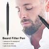 Beard Tool Set Beard Guide Shaper Filler Pen & Applicator Brush Male Mustache Shape Repair Effective Enhance Facial Hair Waterproof & SWEA roof 3 in 1 Beard Shaper Kit for Man (Black) -Layfoo view 4