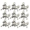 50pcs Alloy Horse Pendants DIY Chinese Zodiac Charms Jewelry Making Accessory for Necklace Bracelet view 1