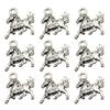 50pcs Alloy Horse Pendants DIY Chinese Zodiac Charms Jewelry Making Accessory for Necklace Bracelet view 4