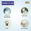 Cleno Toilet Cleaning Wet Wipes For all Toilet Areas like Toilet Commode/Toilet Seats/Flush/Knobs/Wash-basin - 50 Wipes (Ready to Use) view 2