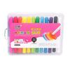 1 Set of 12 Colors Rotating Washable Crayon Water Soluble Painting Stick Children Painting Set (Colorful 12 Colors Drawing Sticks) view 1