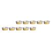 Beaupretty 10Pcs Wax Melting Bowl Heart Shape Mini Wax Bean Pot Container Aluminum Foil Bowl Hair Removal Waxing Tools for Home or view 1
