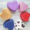 Beaupretty 10Pcs Wax Melting Bowl Heart Shape Mini Wax Bean Pot Container Aluminum Foil Bowl Hair Removal Waxing Tools for Home or view 2
