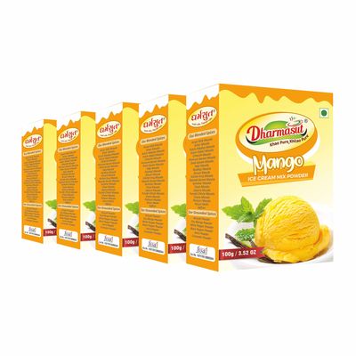 Ice Cream Mix Powder Mango 500g (5*100g)