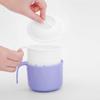 HEALLILY Denture Bath Case Denture Cup With Strainer Basket Denture Storage Box False Teeth Soak Container Holder for Travel Cleaning view 2