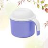 HEALLILY Denture Bath Case Denture Cup With Strainer Basket Denture Storage Box False Teeth Soak Container Holder for Travel Cleaning view 3