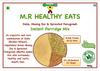 M.R Healthy Eats- Organic Dalia, Moong & Sprouted Fenugreek Mix In Food-Grade Container Tin 400g view 3