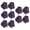 ARTIBETTER 5 Pairs Moisturizing Heel Socks Heel Sleeves Toeless Spa Socks for Cracked Heels (Purple) view 1