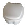 HEALLILY 2Pcs Denture Case Portable Denture Bath Box Case False Teeth Storage Box Denture Cup with Strainer Basket for Travel Home Cleaning (Random Color) view 4