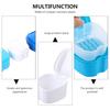 ARTIBETTER 3Pcs Denture Case Denture Bath Box Denture Retainer Container False Teeth Retainer Storage Container view 2