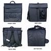 Quaffor Black 16 * 16 * 16 Inch Food/zomato/swiggy/Cake Insulated hot/Cold delivery Backpack view 4
