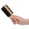 Beard Brush with Wooden Handle, Men's Beard Grooming Brush Beard Grooming Brush Gifts Choice for Facial Hair for Mustache Cleaning for Beard view 2