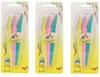 Elecsera 9 Eyebrow Razor Stainless Steel (Pack of 9) view 1