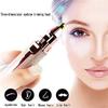 AREO Eyebrow Hair Remover for Women, Painless Electric Eyebrow Hair Trimmer -Portable Eyebrow Hair Removal Razor with LED Light or AAA Battery (Pink) view 4