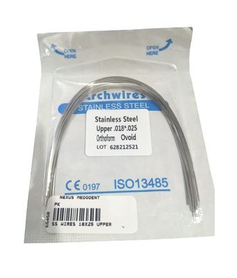 NMD Dental Stainless Steel Arch Wire (upper, 18x25)