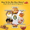 Bee Base Pure Raw Natural Cinnamon Infused Natural Honey  250g (Pack Of 2) / Madh, Sahad / 100% Pure Natural Honey Unfiltered/No Artificial Flavour, Colour, Sugar or Preservatives view 4