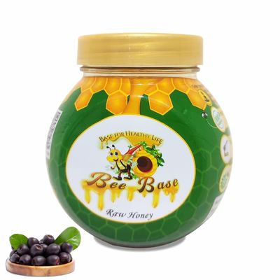 Bee Base Jamoon Pure Raw Natural Unheated Unprocessed Honey  250g (Pack Of 2)/ Jamun Honey/Madh, Sahad / 100% Pure Natural Honey Unfiltered/No Artificial Flavour, Colour, Sugar or Preservatives