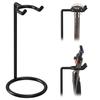 Linkidea Safety Razor Stand, Stainless Steel Shaving Brush Holder, Deluxe Men's Shaving Holder Base, Compatible with Gillette Fusion 5 Proshield & Proglide, Mach 3 Classic (Black) view 1