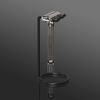 Linkidea Safety Razor Stand, Stainless Steel Shaving Brush Holder, Deluxe Men's Shaving Holder Base, Compatible with Gillette Fusion 5 Proshield & Proglide, Mach 3 Classic (Black) view 4
