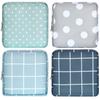 4 Pieces Sanitary Napkin Storage Bag Menstrual Pad Bag Nursing Pad Holder Portable Menstrual Period Sanitary Pouch Zipper Tampons Collect Bags for Teen Girls Women Ladies Back to School (Basic Style) view 1