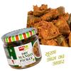 Add me Dry Mango Pickle, sukha aam ka achar very less Oil 300gm Glass pack view 4