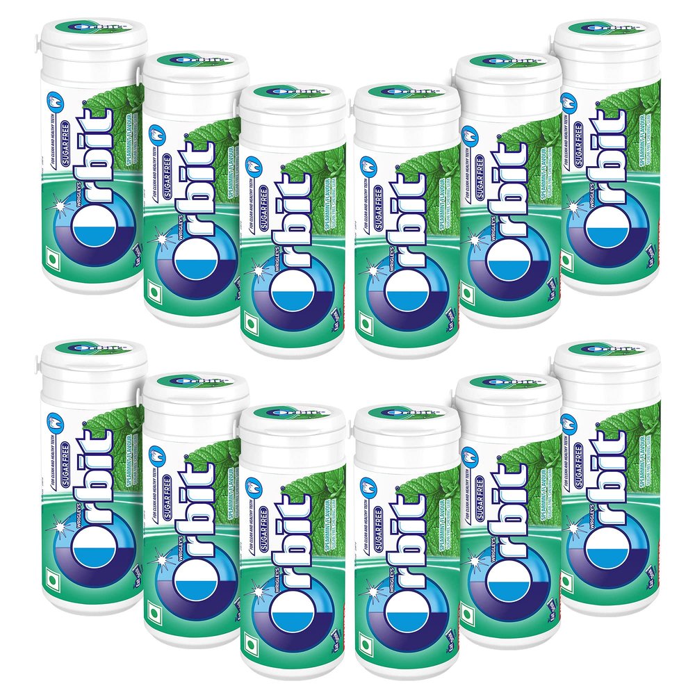 Orbit Spearmint Tube 22 g Pack of 12