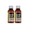 Ustraa Beard Growth Oil Advanced - 2 x 60ml - Lab Tested to increase Beard Growth rate by 40%, With Redensyl and DHT Booster, No Sulphates, No Parabens, No Silicone, No Mineral Oil (Set of 2) view 1