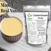 Chefast Custard Powder - Vanilla (400g) | Instant Mix | Easy to Cook | Sweet & Tasty Treat | Smooth & Creamy | Rich Dessert | Pack of 2 (200 gm Each) view 2