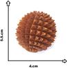 Silistar Wood Manual Revolving under Foot Exercise Roller (Rod) Acupressure Massager Acupuncture with Ball Massager view 3