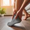 KUE Graduated Compression Socks | Women & Men|Formal, Sports, Running & Fitness|Improved Blood Circulation, Pain Relief, Recovery|Ankle Length|Combo Packs (Grey, L) view 3