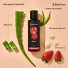 Bold Care Vibe Duo pack - Premium Chocolate Flavour + Strawberry Flavour - Natural Personal Lubricant for Men and Women - Premium Strawberry Flavour - Water Based Lube - 200 ml view 3