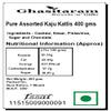 Ghasitaram Gifts Sweets - Pure Assorted Kaju Katlis (400g) with Rakhi view 2