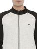 3PIN Black & Melange Highneck Sweatshirt for Men view 2