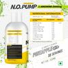 Healthfarm Nitric Oxide Liquid Supplement With L Arginine & L Citrulline for Muscle Growth, Pumps, Vascularity, & Energy -30 servings|450ml(PINEAPPLE) view 4