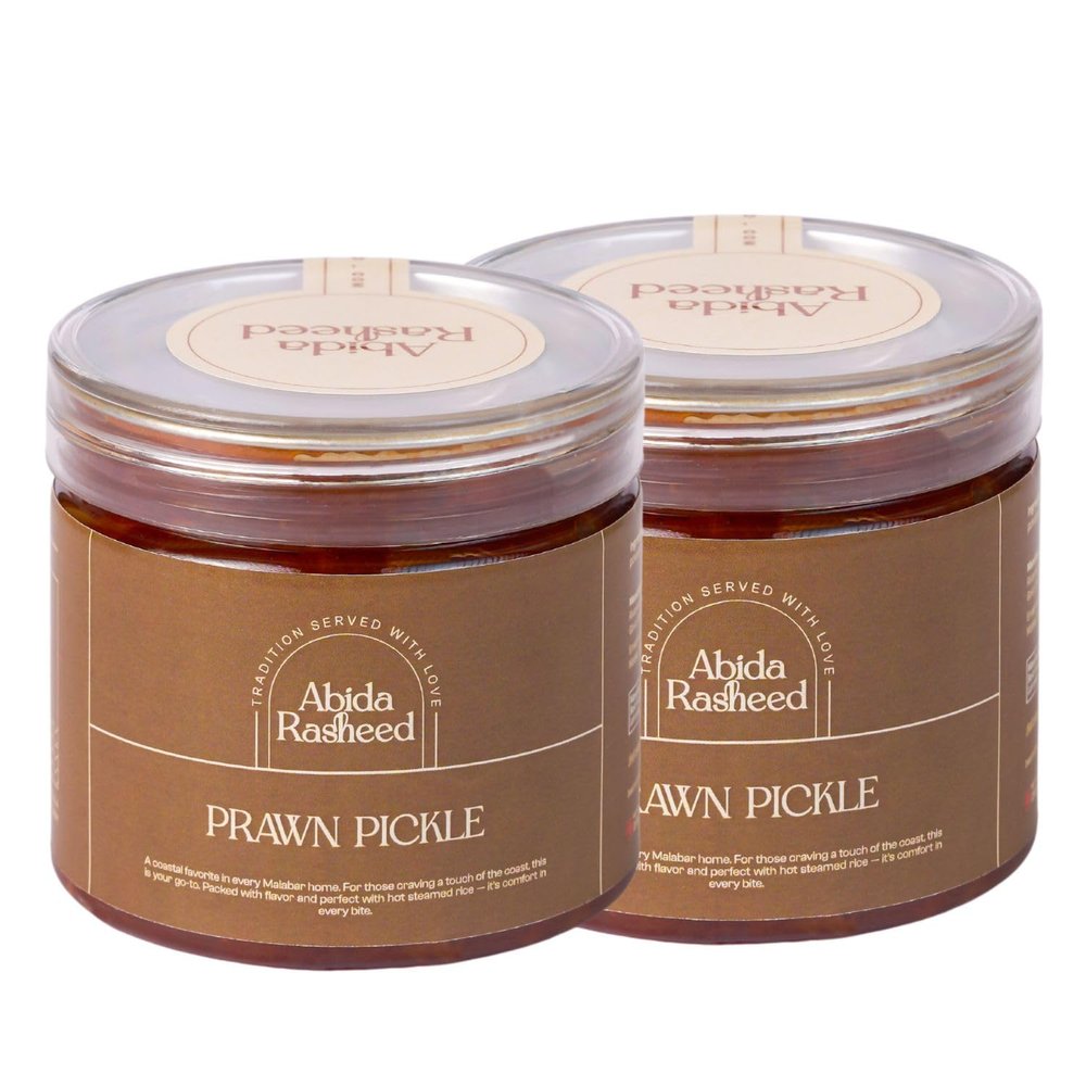 Abida Rasheed's Special Home Made Prawn Pickle (Pack of 2)
