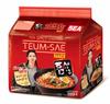 Paldo Fun & Yum Extra Hot & Spicy Instant Noodles, Teumsae Ramyun Noodles, 120 g (Pack of 10) view 1