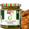 Add me Dry Mango Pickle, sukha North Indian aam ka achar 150gm and Sweet Lemon Pickle, khatta meetha nimbu ka achar 200gm Combo Gift Pack Glass Jar view 4