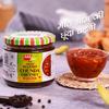 Add me Chunda Sweet Mango Chutney with jeera 350gm chundo & Lemon Pickle Khatta Meetha Nimbu Sweet and Sour Without Oil Lime Pickle 300gm Homemade Recipe & Taste Combo Gift Pack Glass Jar view 3