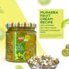 Add me Home Made Dry Seed Less amla murabba, Mango Chutney chunda & Lemon Pickle (200gm Each Combo Gift Pack Glass jar) view 3